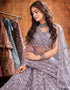 glamorous purple soft net traditional wear women's heavy lehenga choli collection with purple soft net rt8966-185040 Close-up View